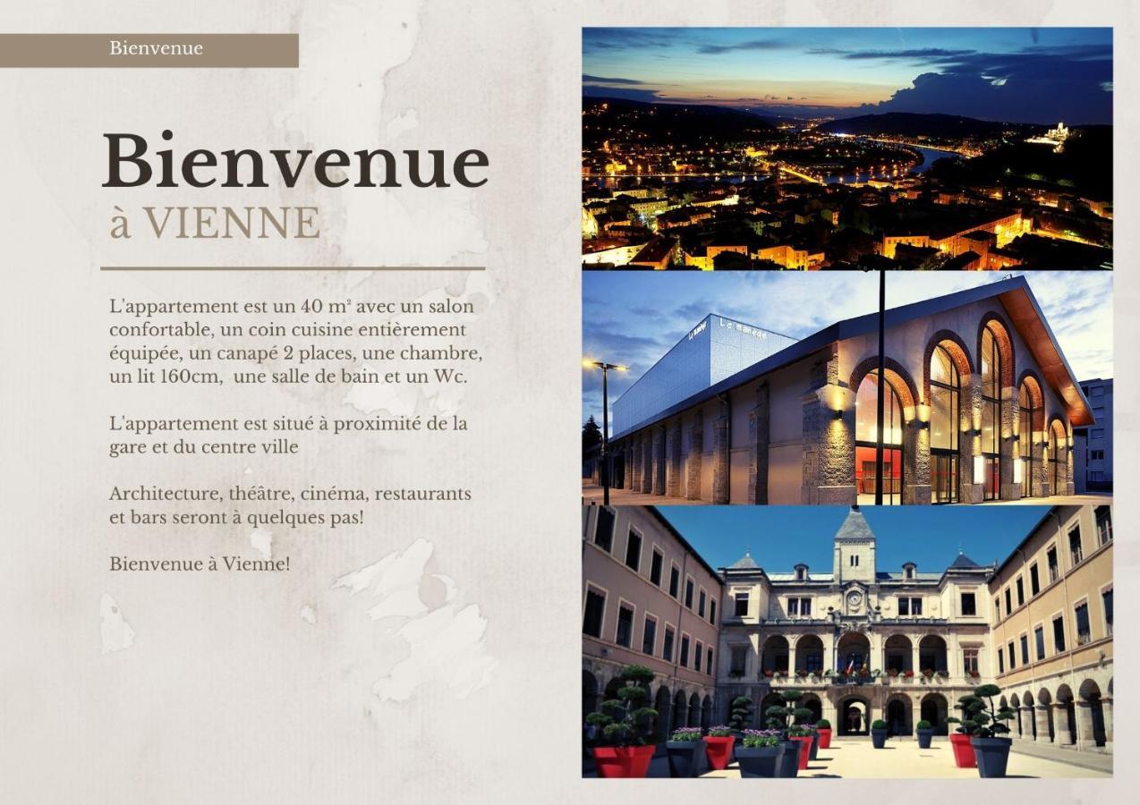 L'Appartement Du Temple A Vienne Екстер'єр фото